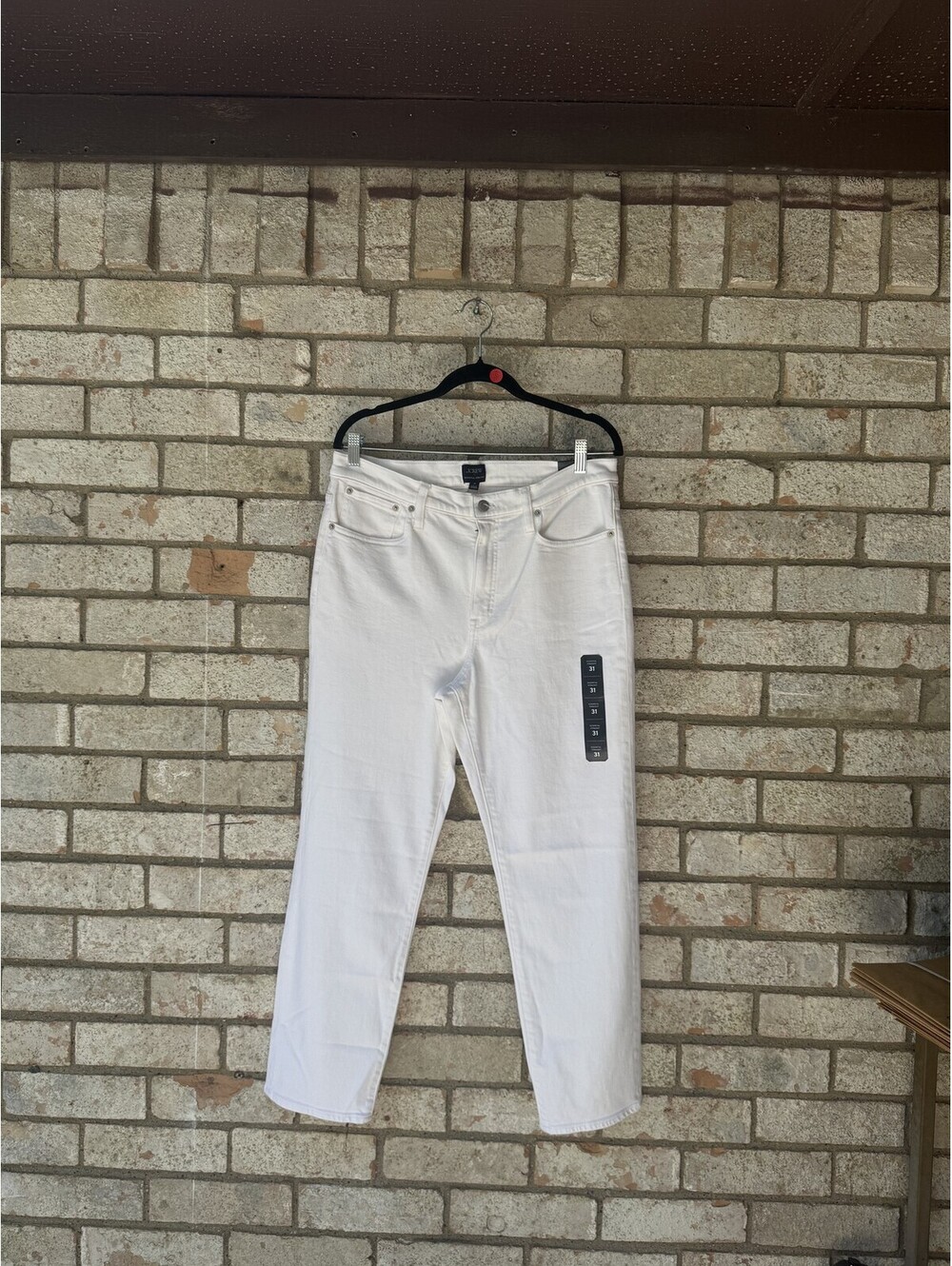 J. Crew Pants White Size 31